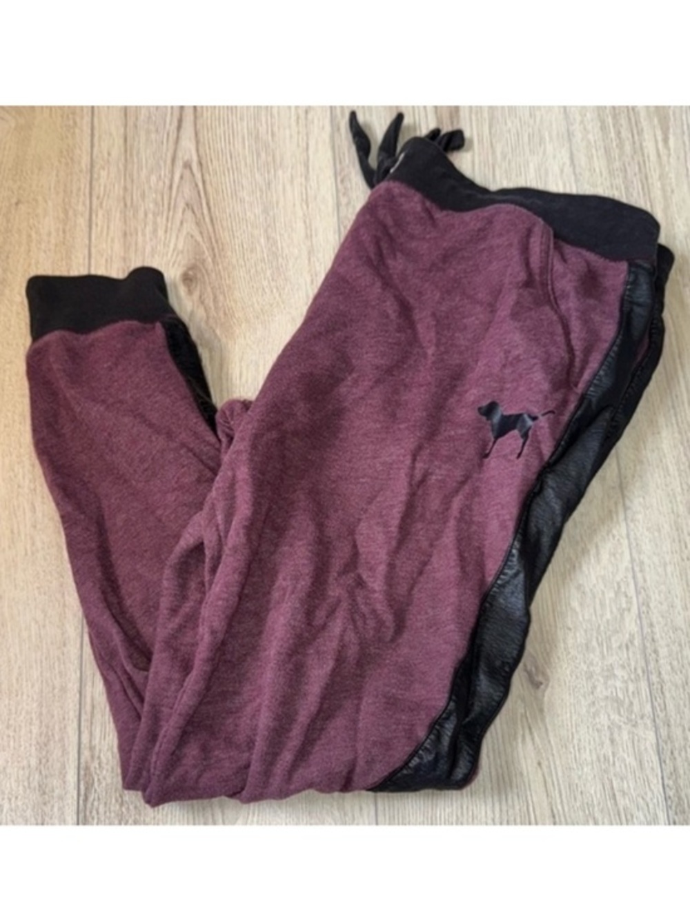 Victoria’s Secret pink black maroon purple jogger sweatpants
